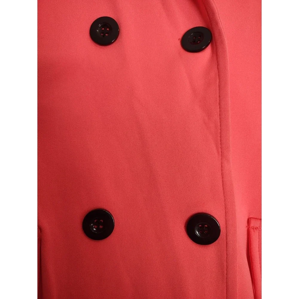 NWT Mundefeis Hot Pink‎ double breasted Blazer  Womens Medium Barbie